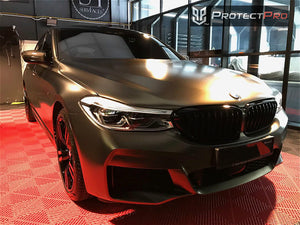 BMW CAR WRAP - GOLD BROWN MATTE ELECTRO METALLIC VINYL